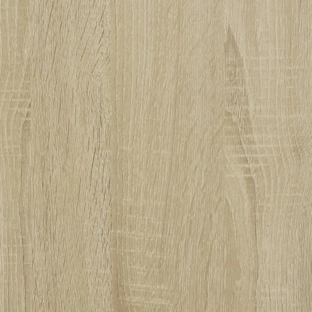 Robustes Sideboard 60 x 31 x 70 cm in Sonoma-Eiche, Holzwerkstoff