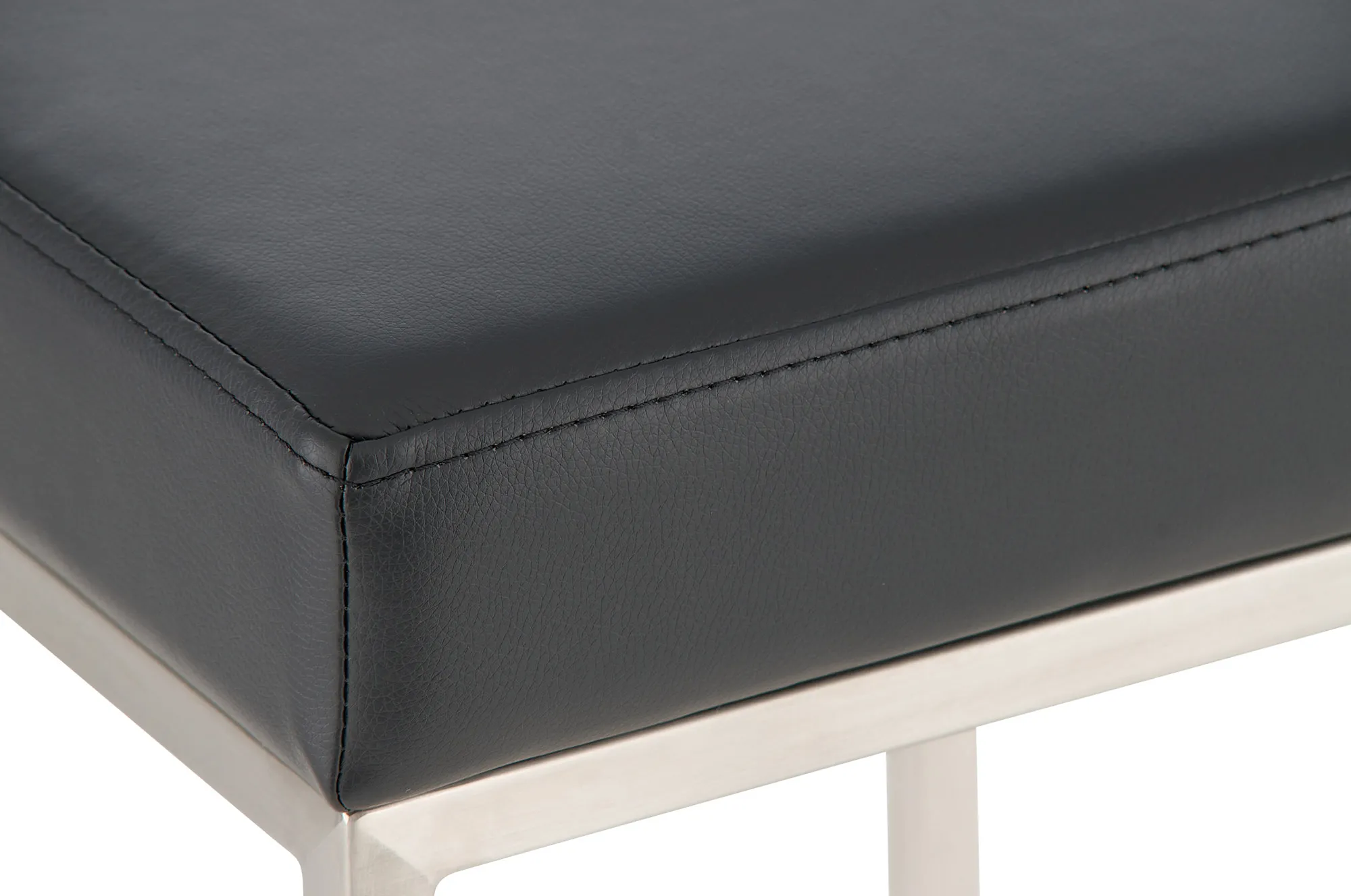 2er Set Barhocker Montreal 37x37x85 cm schwarz