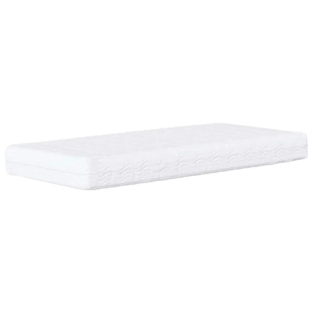 Eckbett mit Matratze 204 x 104 x 72 cm Grün