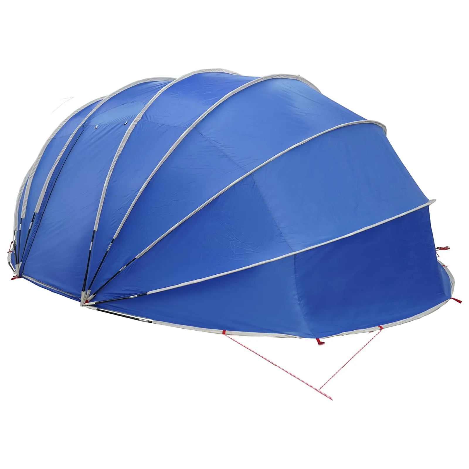 Modernes Poolzelt 538x440x204 cm Grün mit PU-beschichtetem Polyester