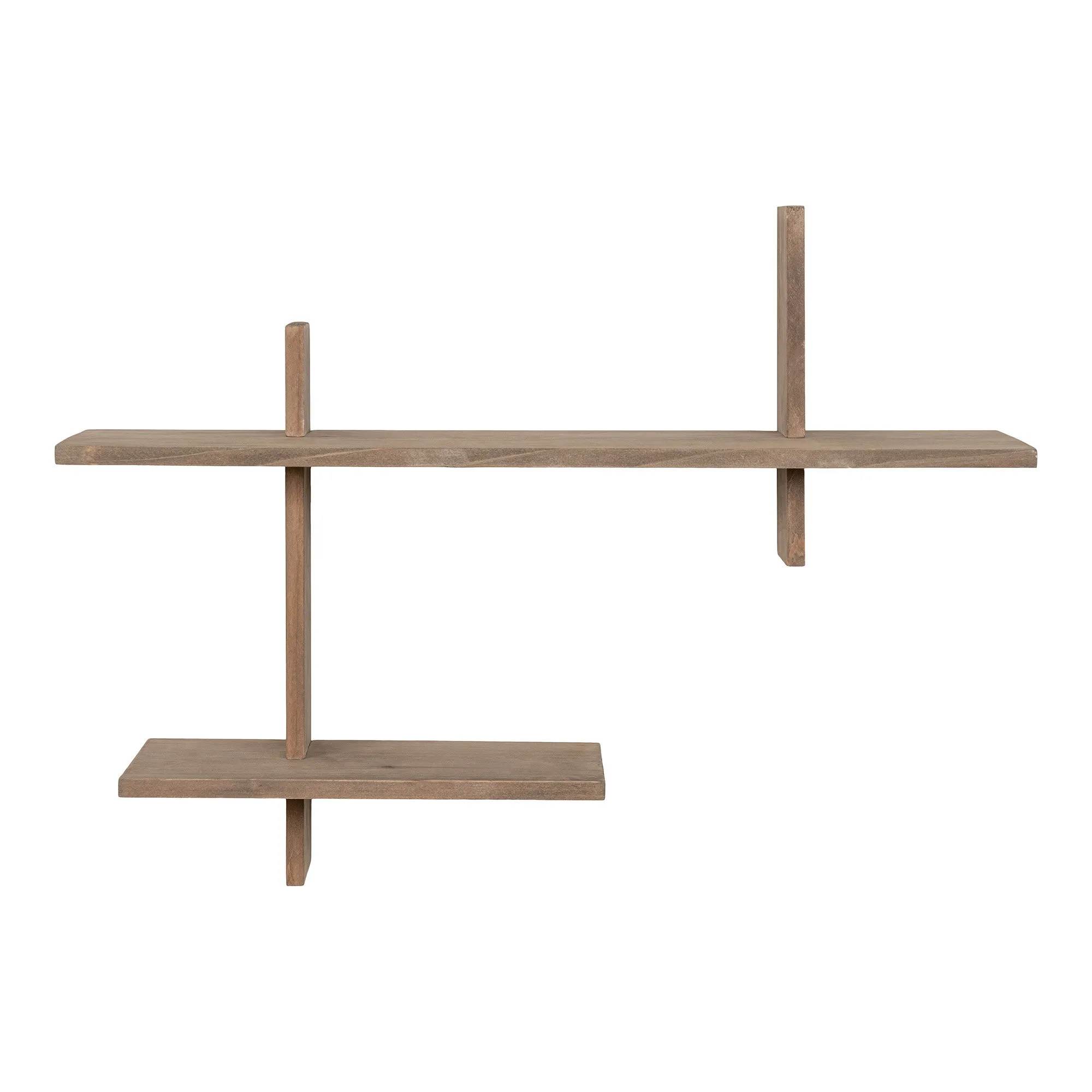 tinkaro Ovada Wandregal Kiefernholz 60 x 15 x 44 cm Natur