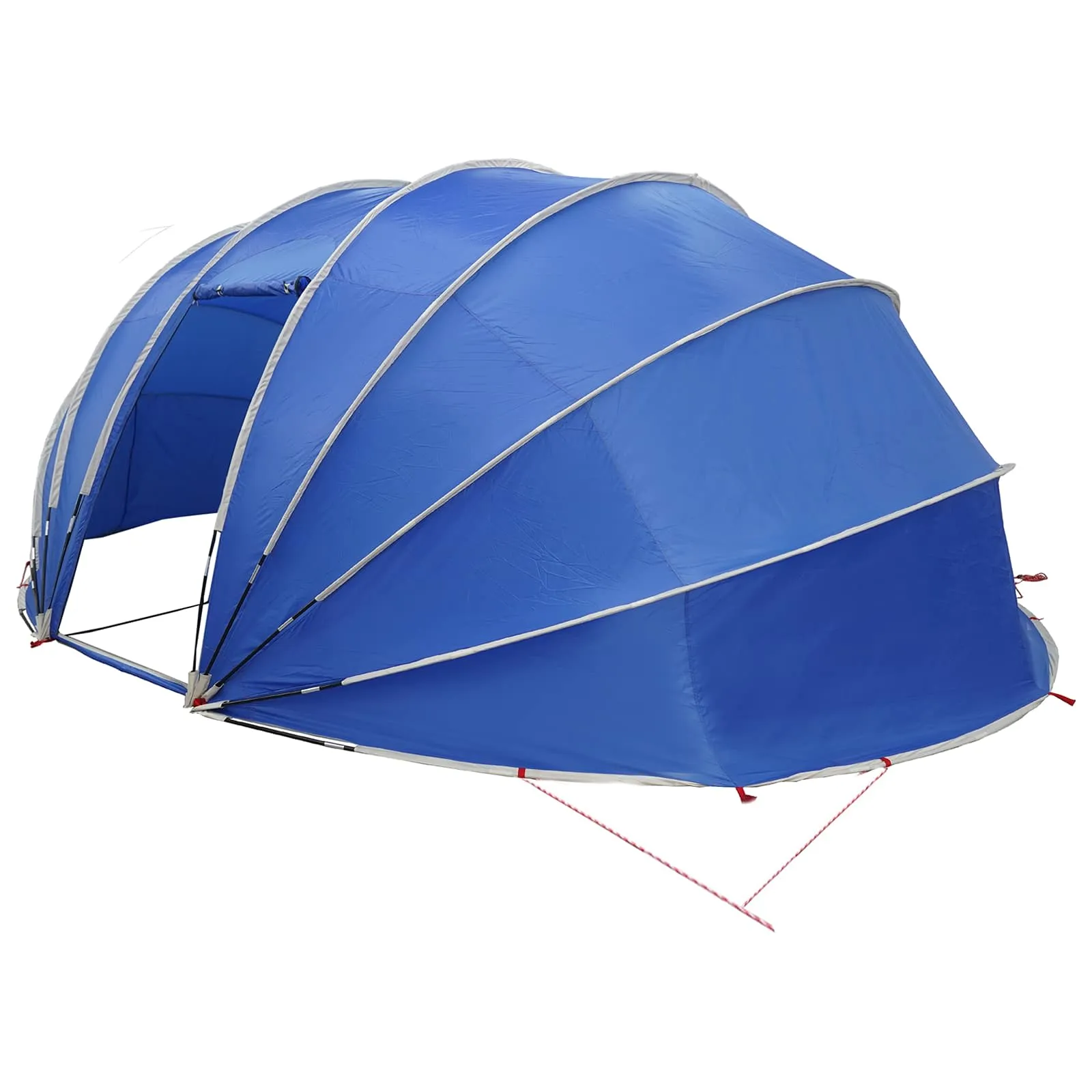 Modernes Poolzelt 538x440x204 cm Grün mit PU-beschichtetem Polyester