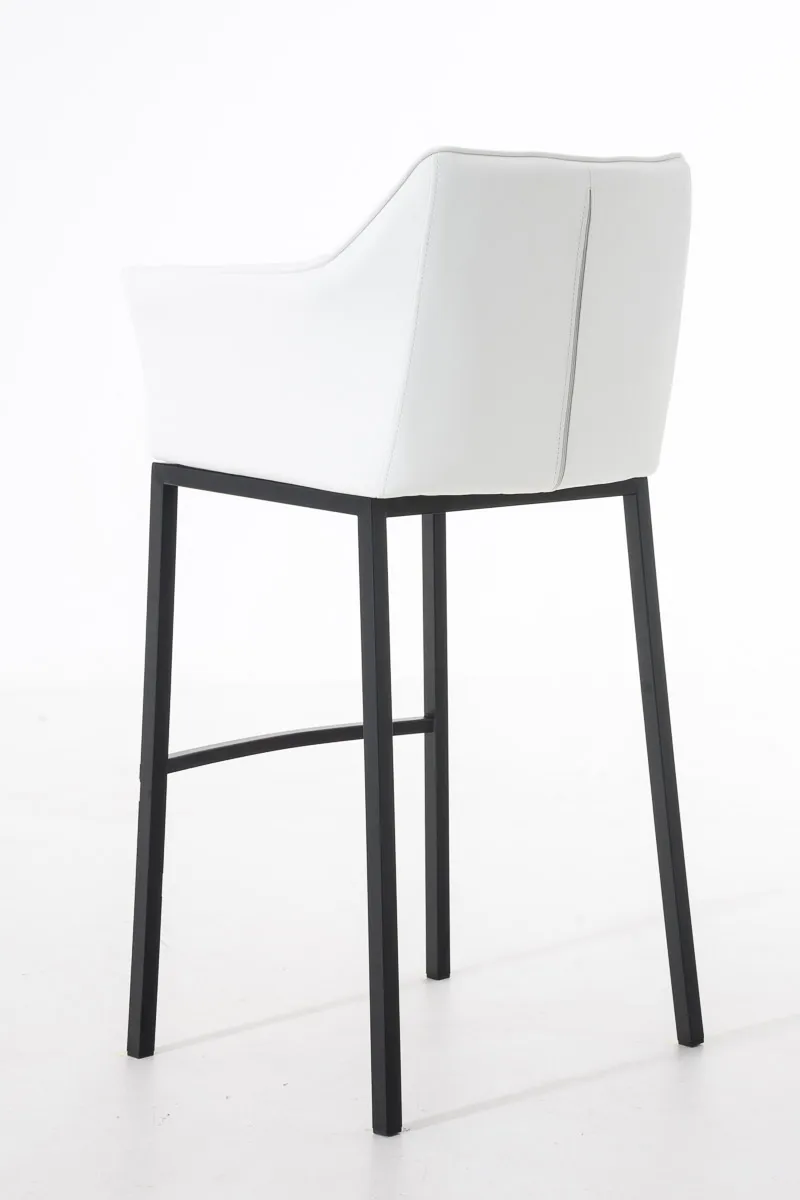 Barhocker Damaso 110x64x48 cm weiß