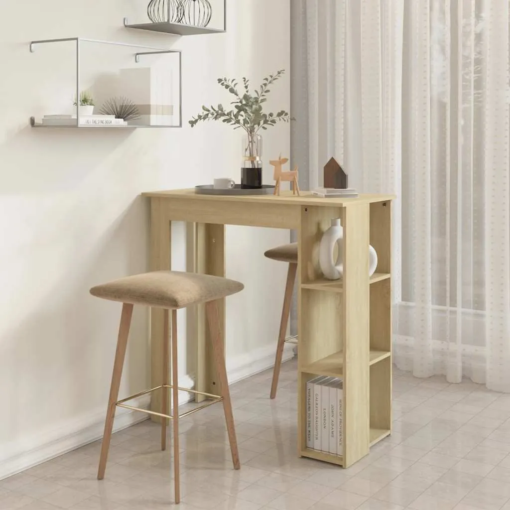 Moderner Stehtisch Sonoma-Eiche 102 x 50 x 103,5 cm