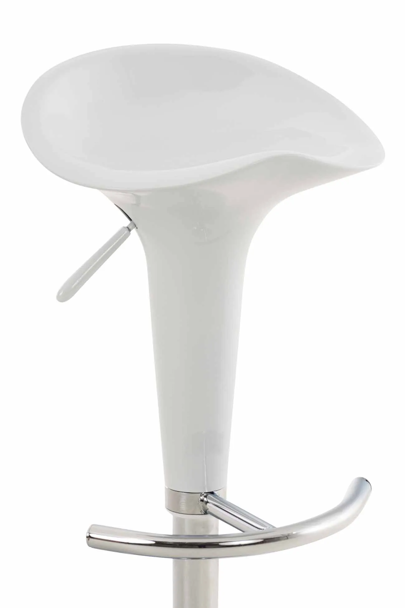 Barhocker Saddle 37x37x87 cm weiß