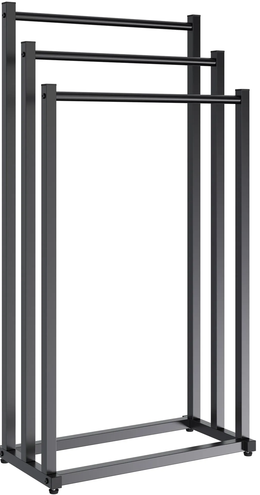 Handtuchhalter Anoka 85x45x22 cm schwarz