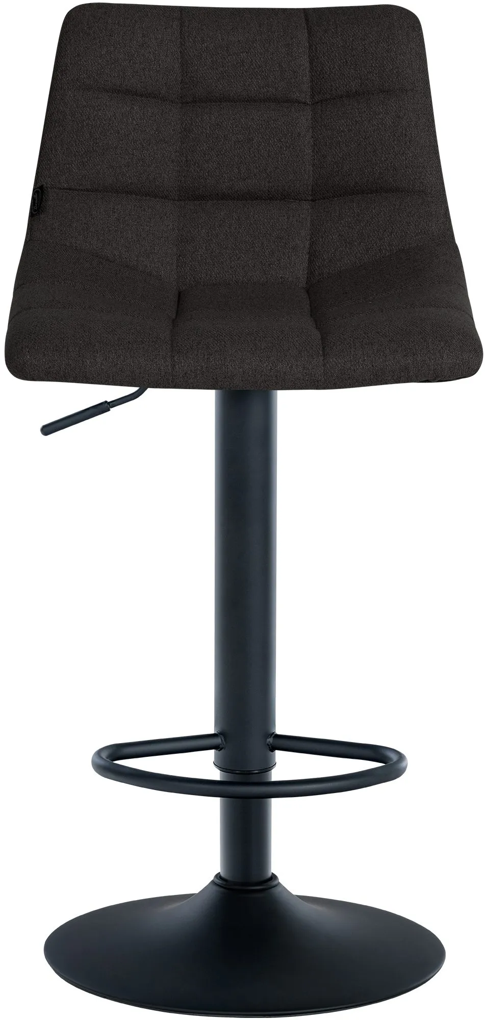 Barhocker Jerry Set 2-teilig 87-108,5 cm Schwarz