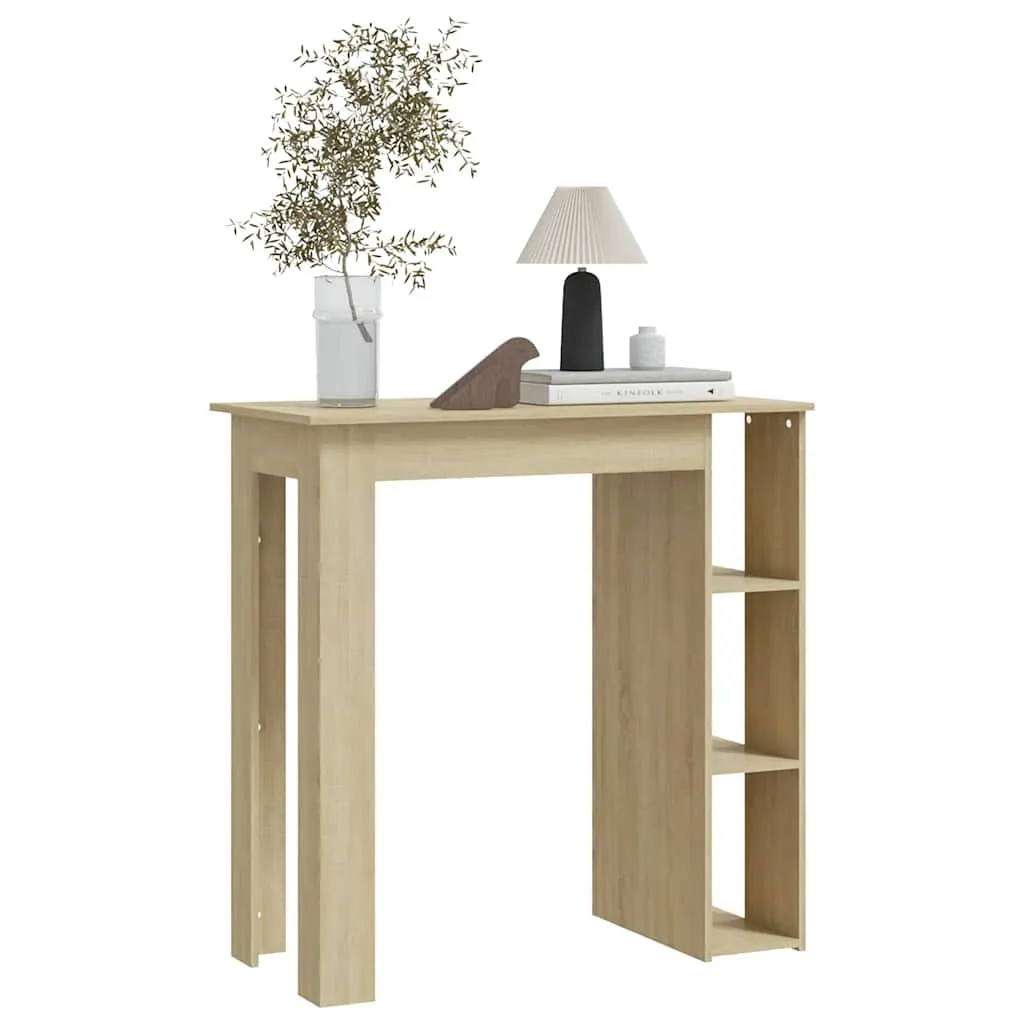 Moderner Stehtisch Sonoma-Eiche 102 x 50 x 103,5 cm