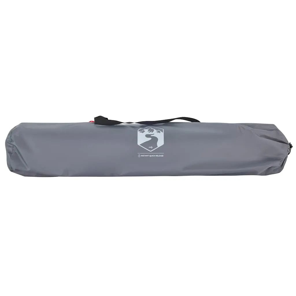 Grau Strandzelt 216 x 152 x 148 cm für 2 Personen