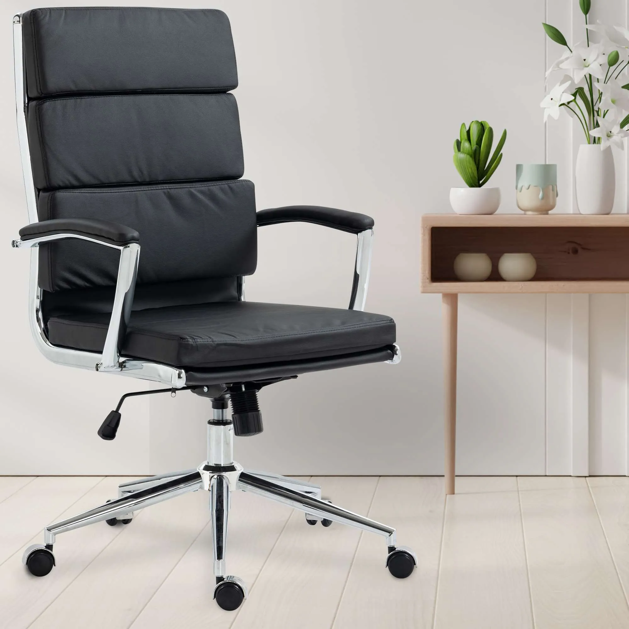 Bürostuhl Cleveland 107-115x61x65 cm schwarz