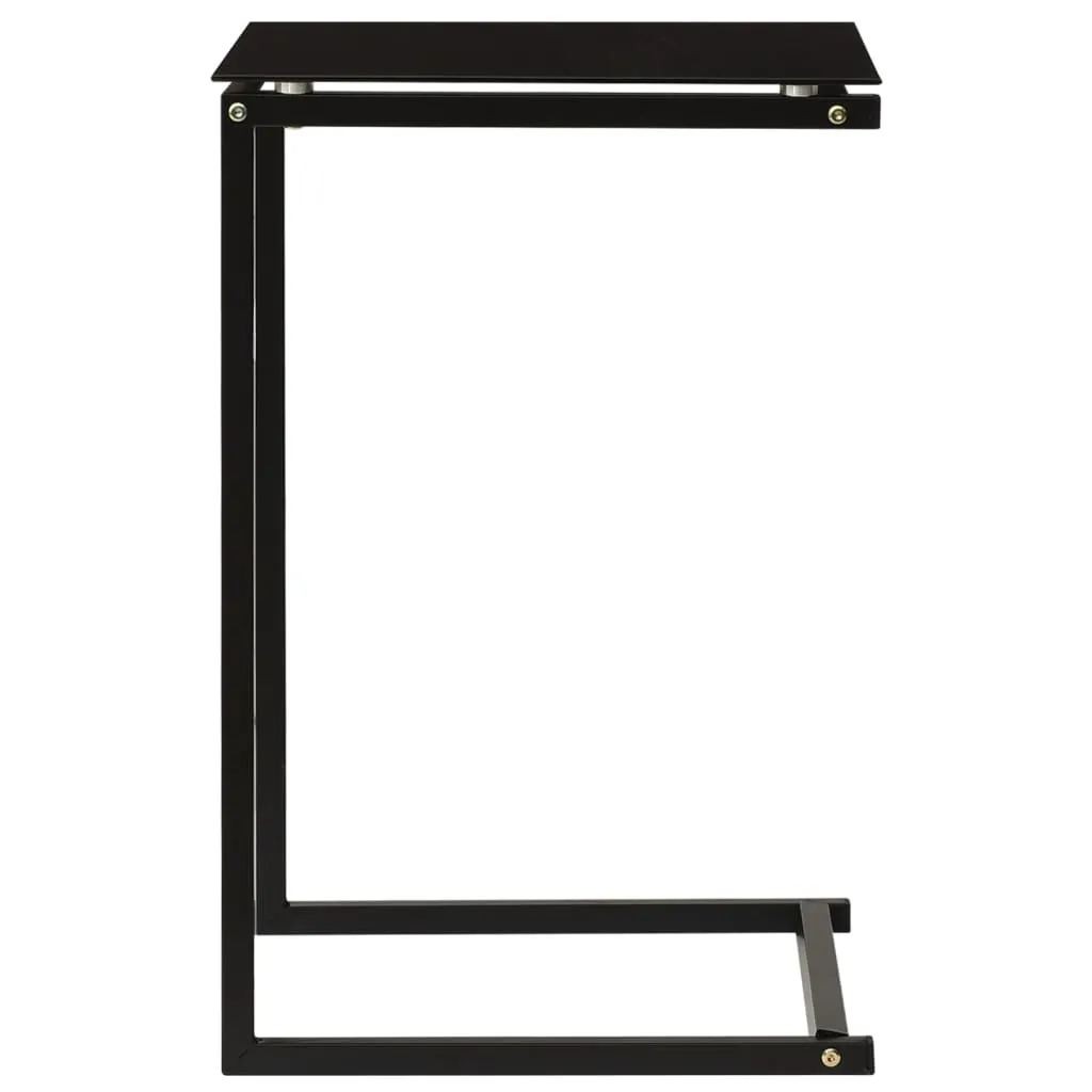 Moderner Beistelltisch 40 x 40 x 60 cm in Schwarz