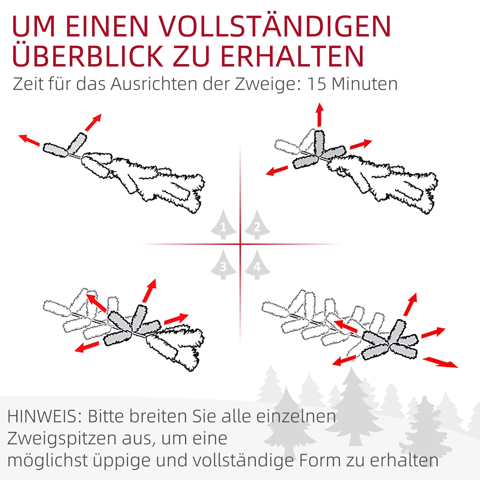 Weihnachtsbaum 180 cm schneebedeckt flammhemmend Grün