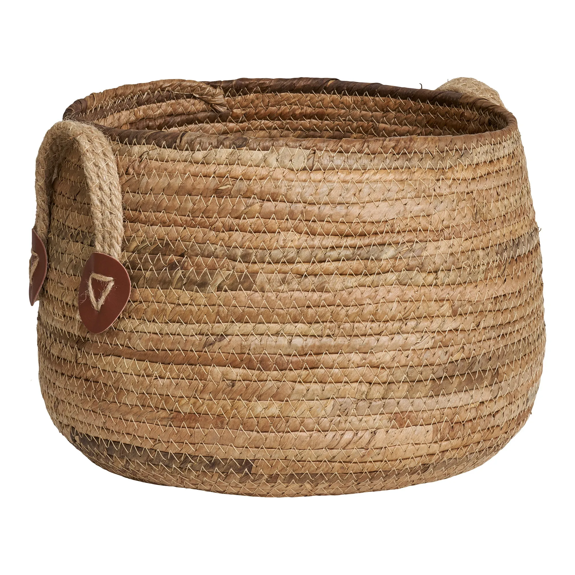 tinkaro Aosta Körbe Set aus Bananenblatt 30,5/39 cm Natur