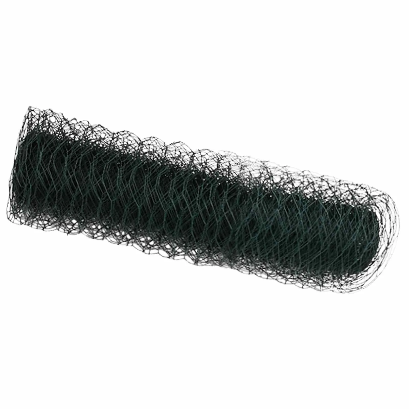 Hexagonzaun PVC Grün 10 x 0,4 m – moderner Garten- und Terrassenzaun