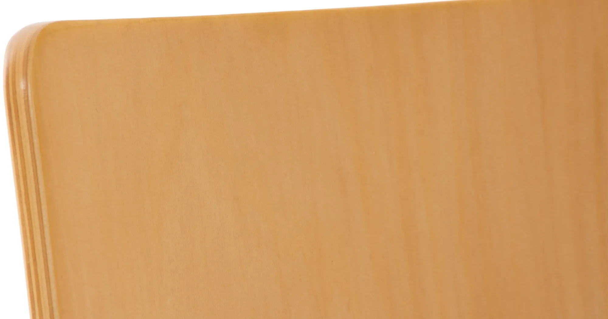 Besucherstuhl Pepe 4er Set 87x43x47 cm natura