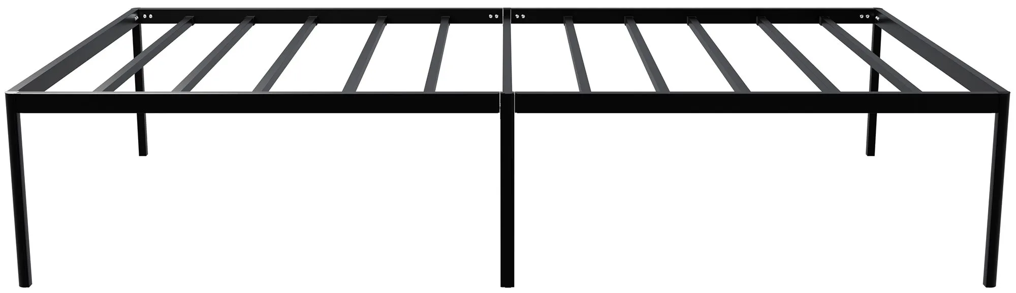Metallbett Hamlin 100 x 200 cm schwarz