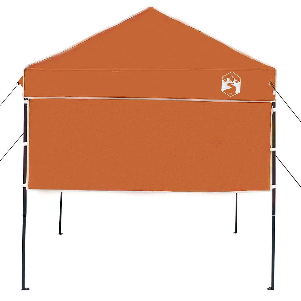 Pop-up Himmelzelt 194 x 194 x 251 cm in Orange für den Außenbereich