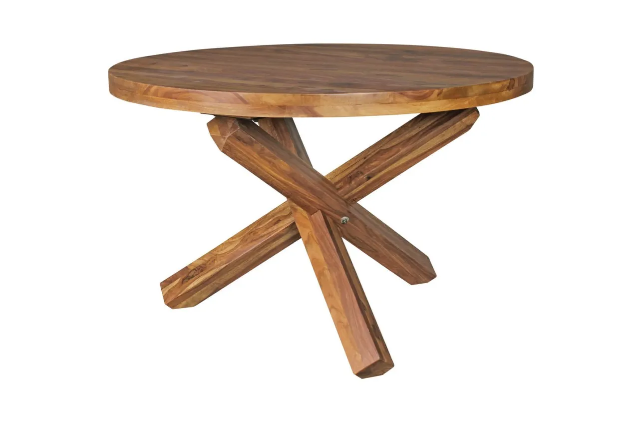 tinkaro Esszimmertisch rund BALO Esstisch Sheesham Tisch modern Wohnzimmer tinkaro Esszimmertisch rund BALO Esstisch Sheesham Tisch modern Wohnzimmer