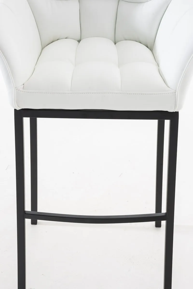 Barhocker Damaso 110x64x48 cm weiß