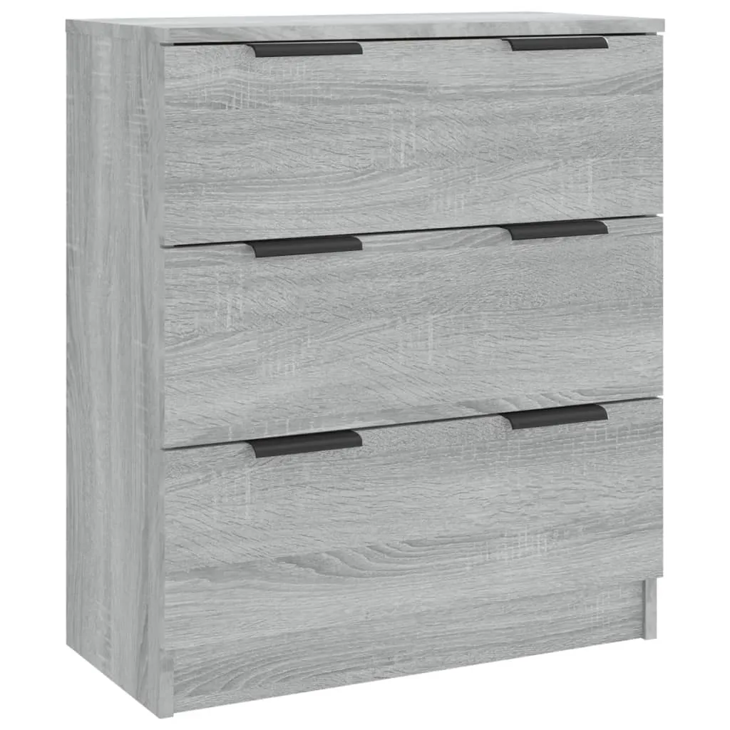 Klassisches Sideboard 60x30x70 cm in Grau Sonoma aus Holzwerkstoff