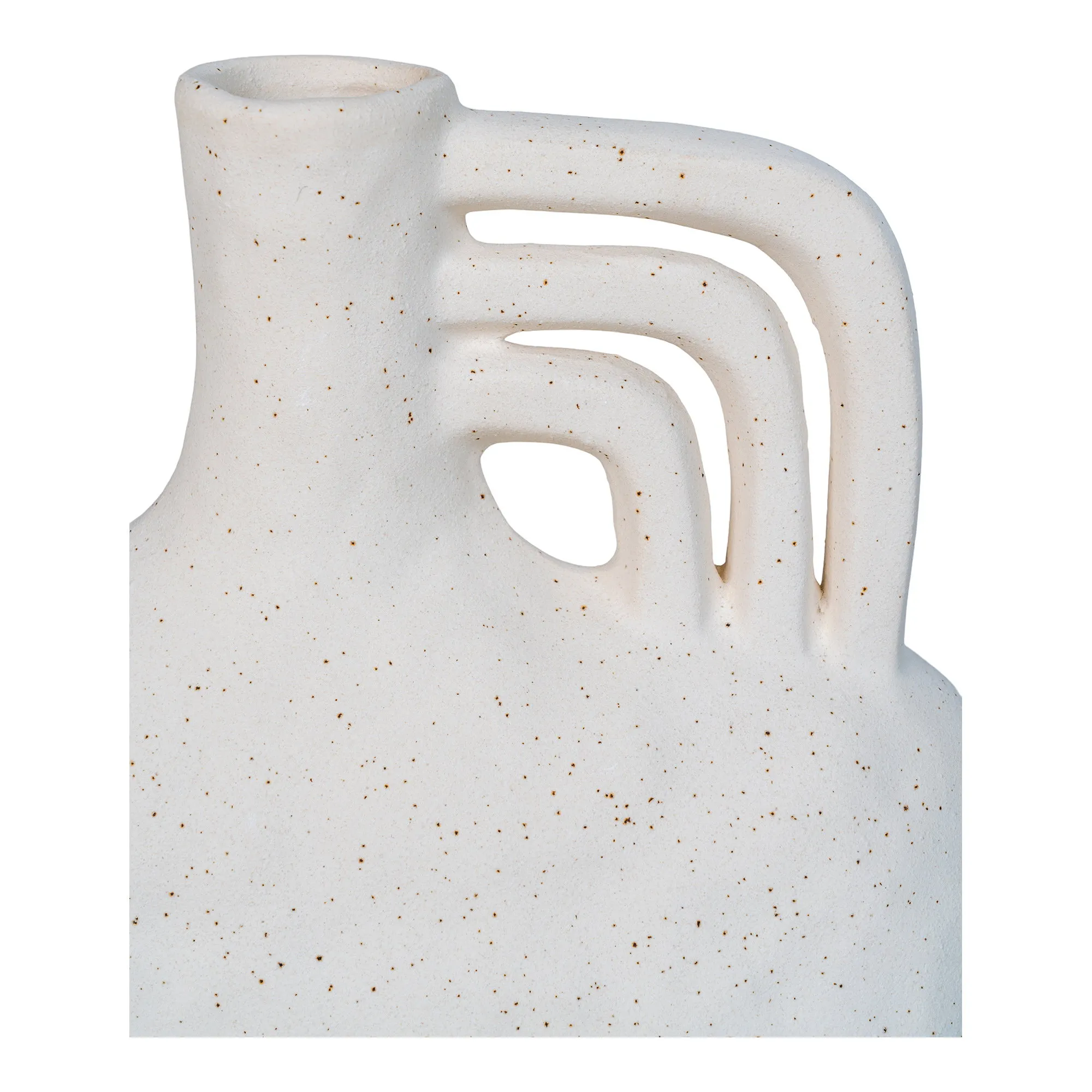 tinkaro Vase Keramik Beige