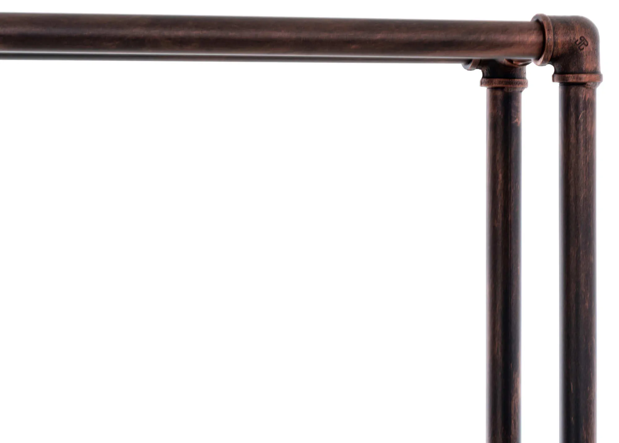 Kaminholzständer Tinos 178x178x25 cm Bronze