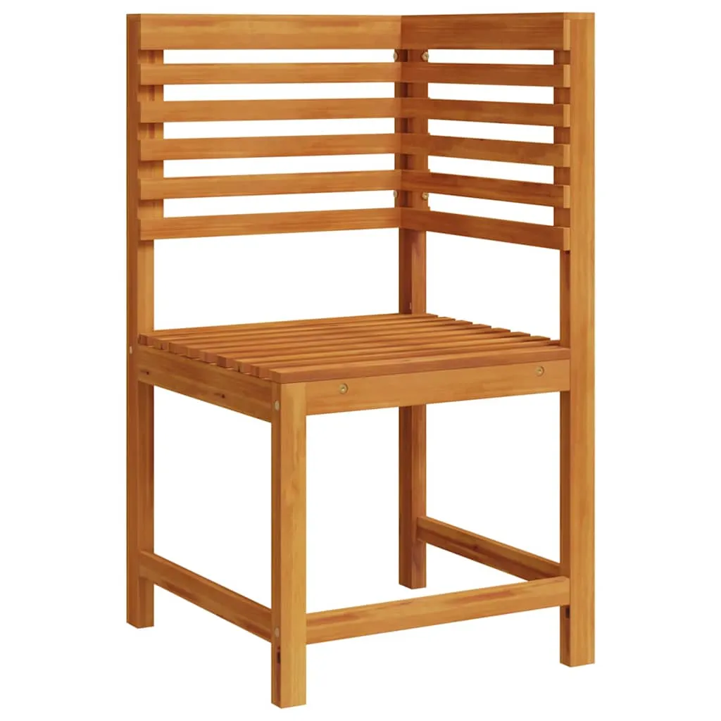 Gartenstuhl Braun 50 x 50 x 91cm Massivholz Akazie