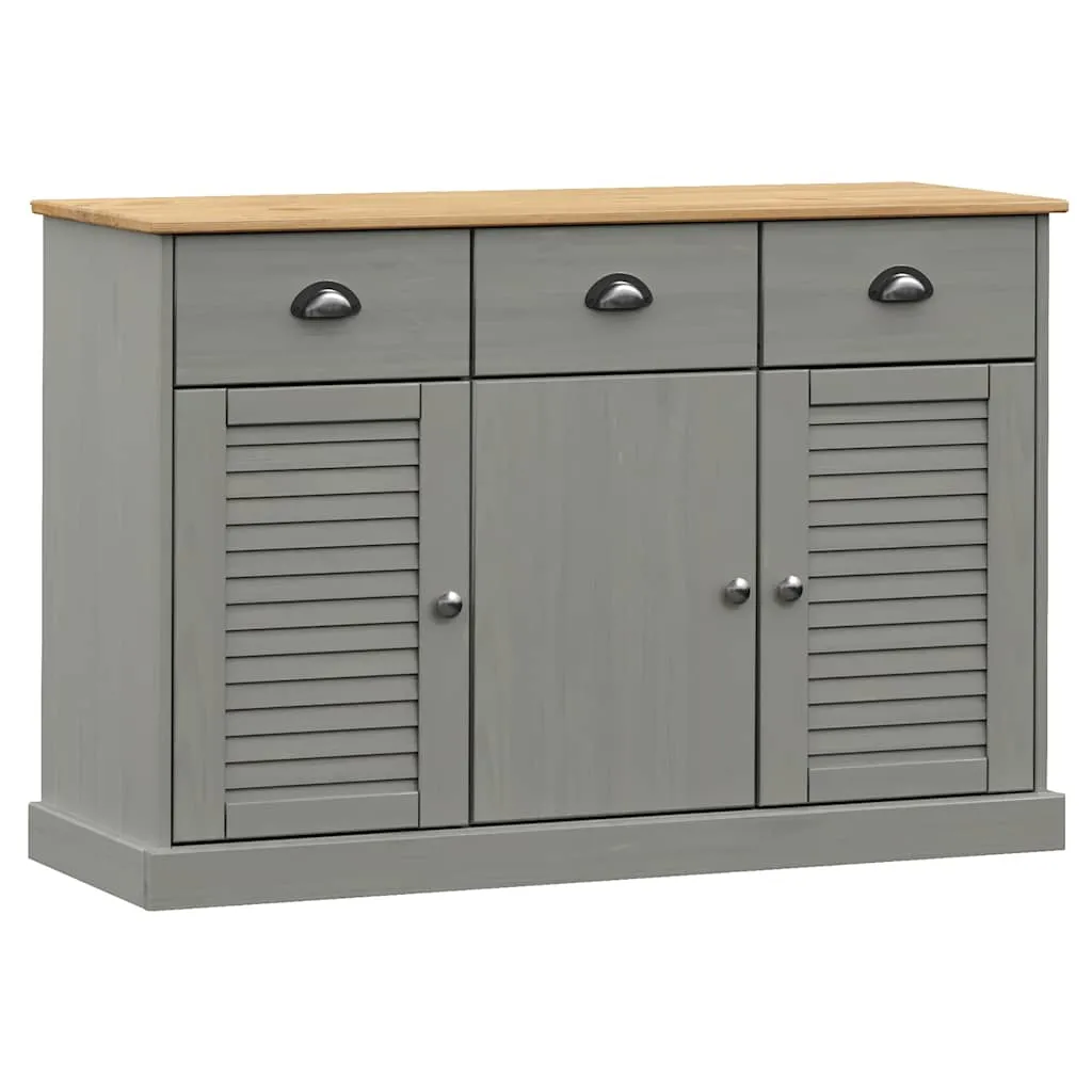 Sideboard mit Schubladen VIGO 113x40x75 cm Massivholz Kiefer