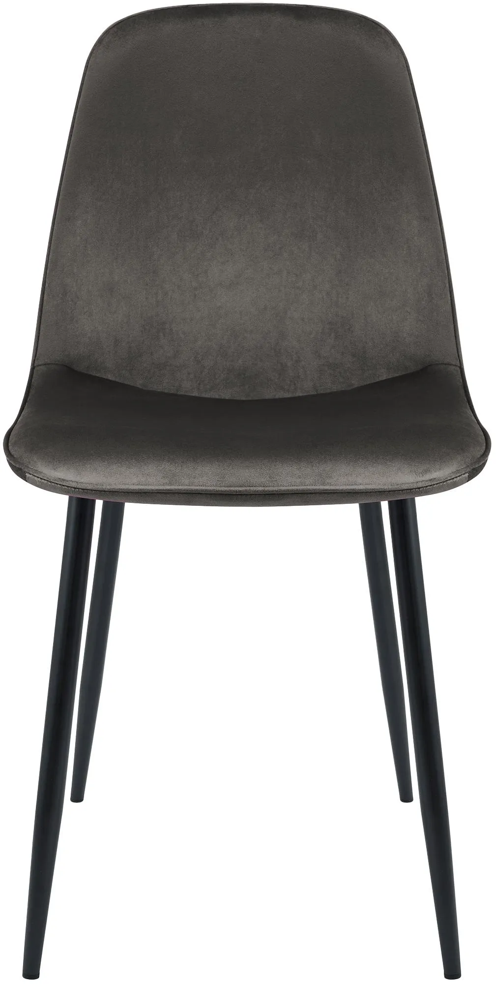 Esszimmerstuhl Maryam 4er Set 88x45x54 cm Anthrazit