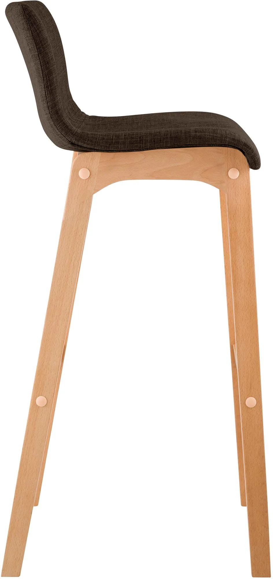 Barhocker Hover 102x41x46 cm braun