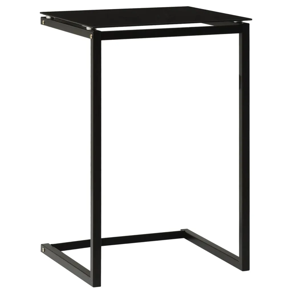 Moderner Beistelltisch 40 x 40 x 60 cm in Schwarz