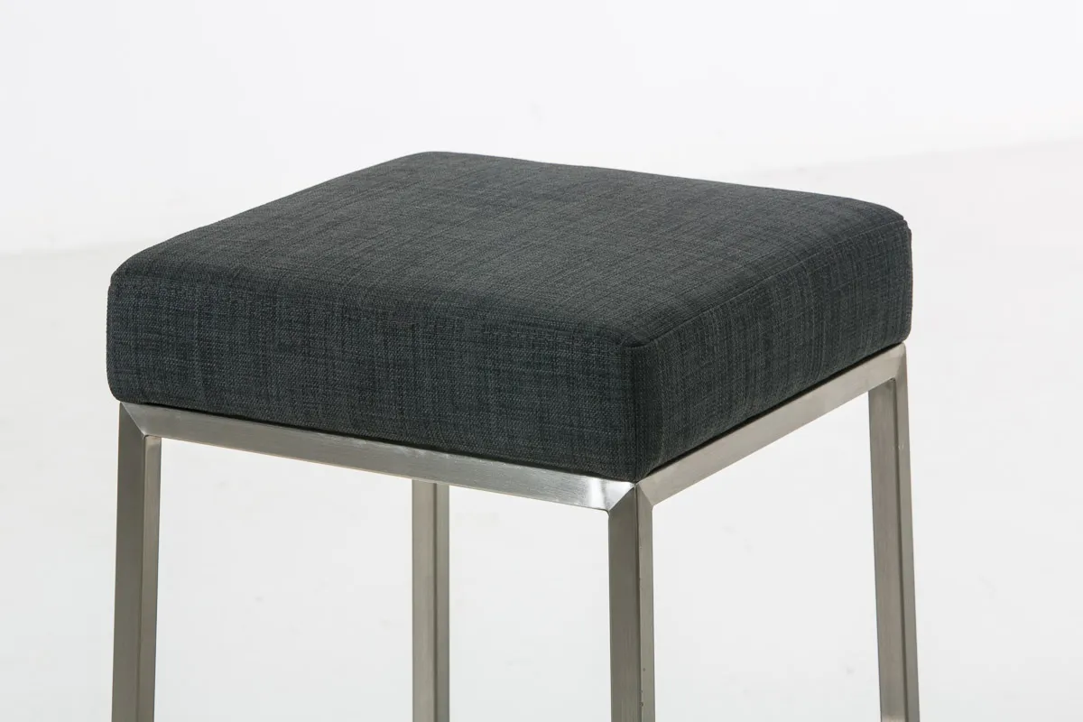 Barhocker Montreal 37x37x85 cm dunkelgrau