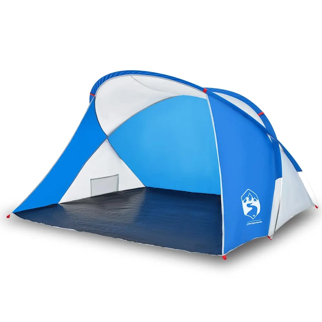 Strandzelt Azurblau 225/190 x 158 x 115 cm für 2 Personen