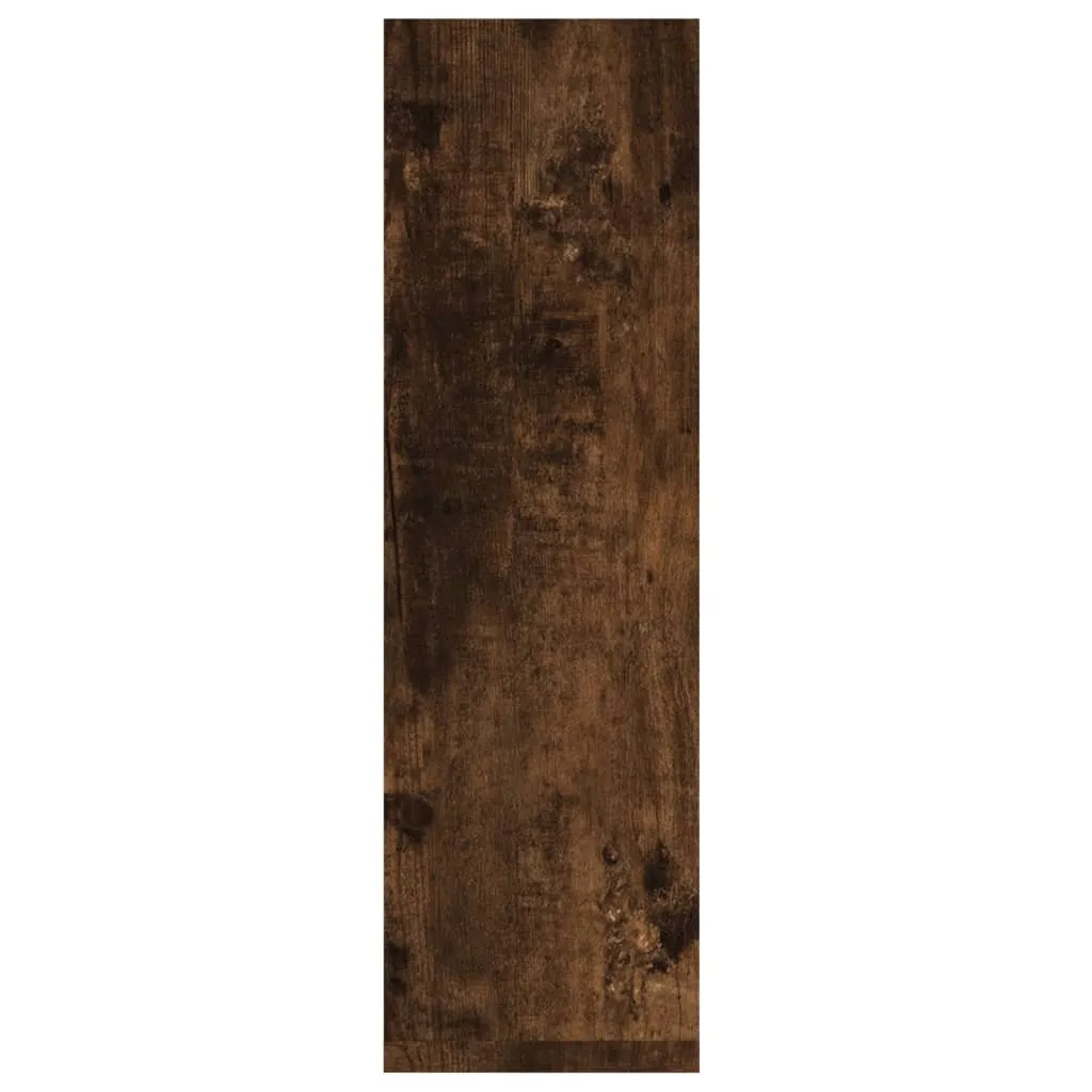 Wandregal Räuchereiche 50 x 15 x 50 cm - Langlebig und dekorativ