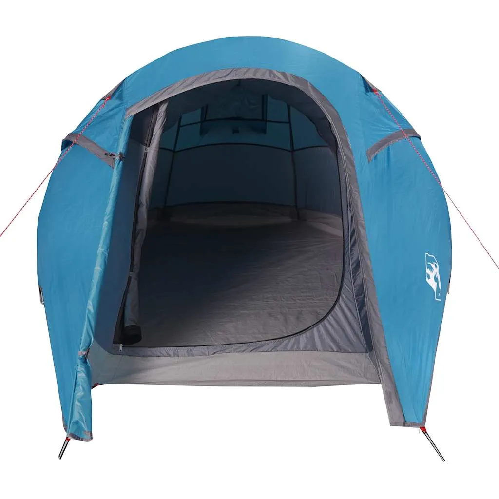 Campingzelt Tunnelzelt Blau 283x193x125 cm für 3 Personen