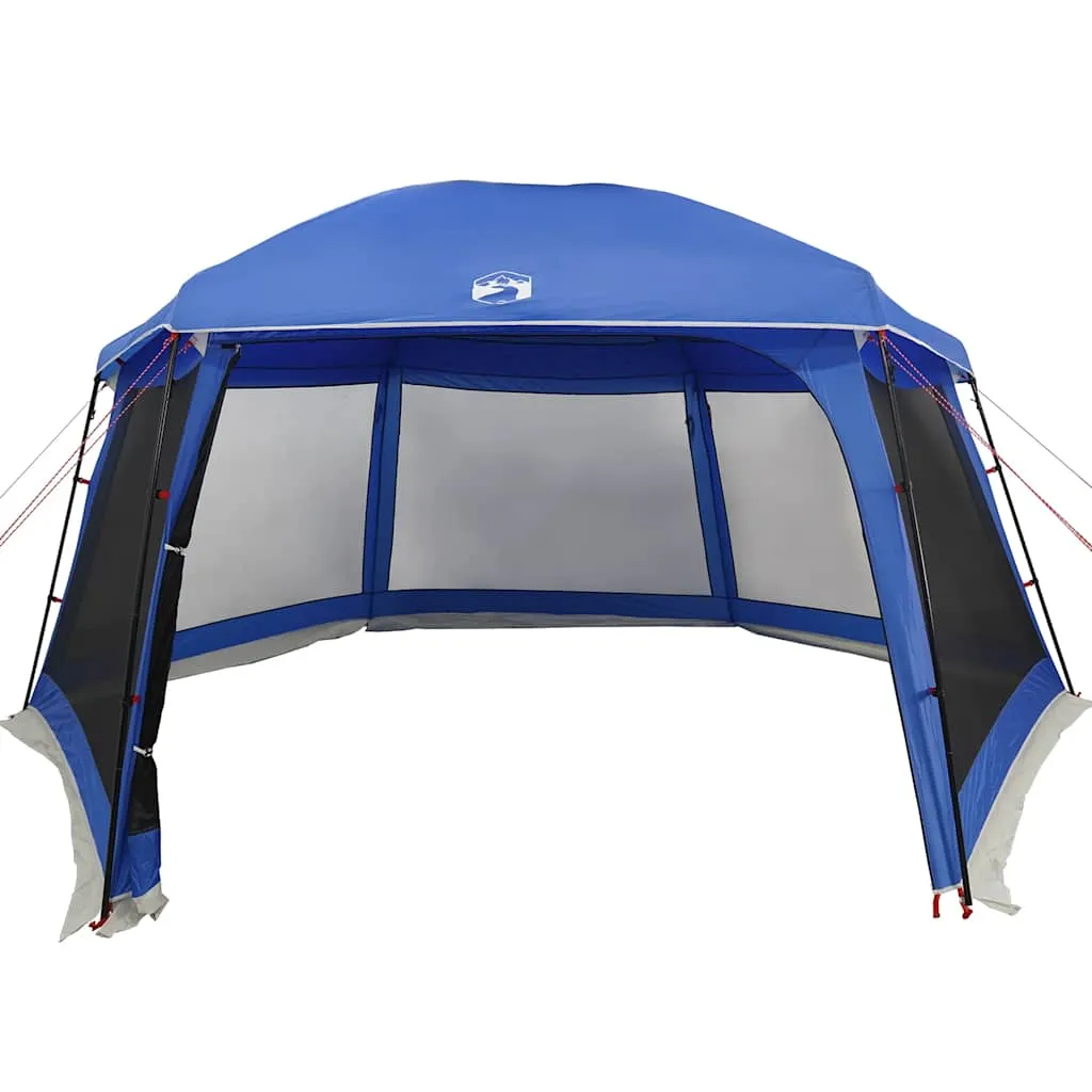 Poolzelt Azurblau 618x532x246 cm mit abnehmbarem Überzelt