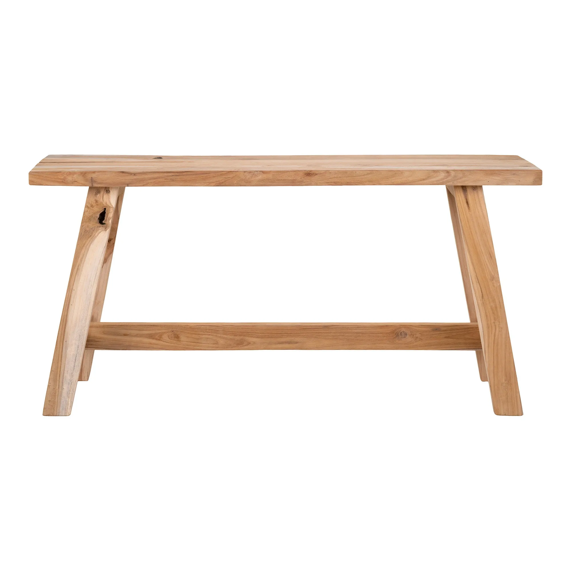 tinkaro Barcelona Bank Teak 90 x 25 x 45 cm Natur