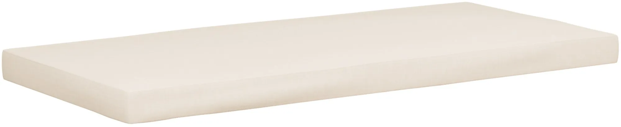 Sitzkissen für Gartenbank 106x48x8 cm creme