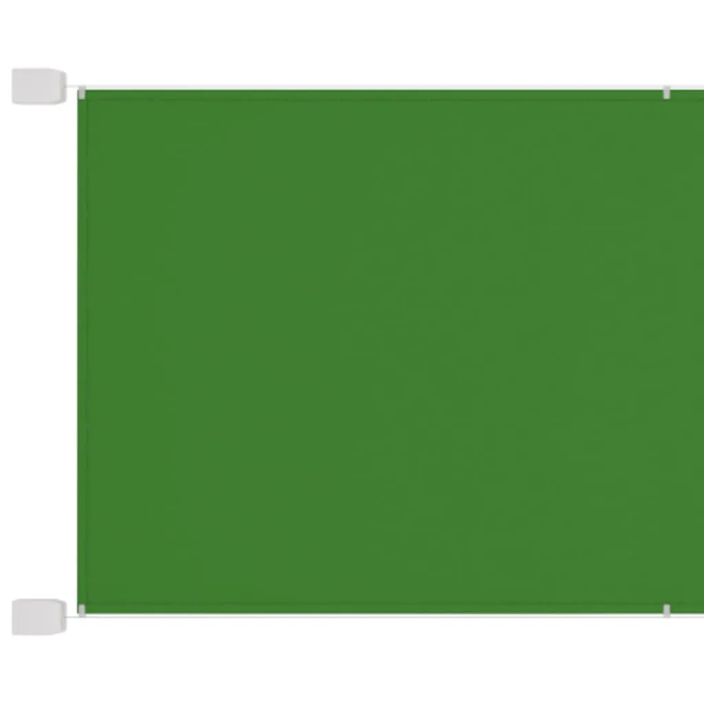Senkrechtmarkise Hellgrün 100x270 cm Oxford-Gewebe