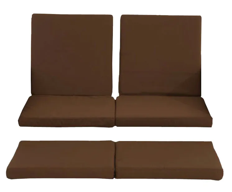 Sofa Ancona Bezüge Terrabraun 121x54 cm