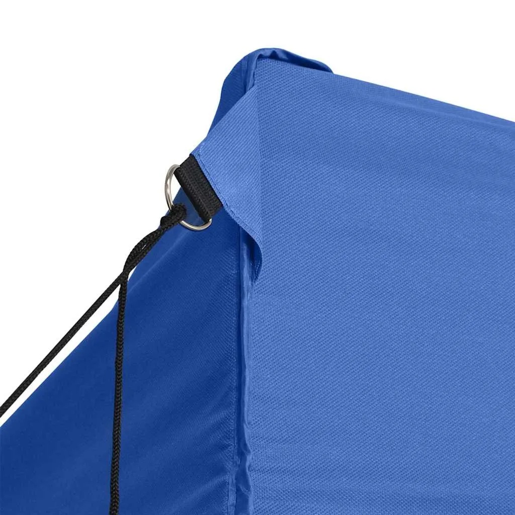 Faltbares Partyzelt 280x410x315 cm Blau mit UV- und Wasserbeständigem Dach
