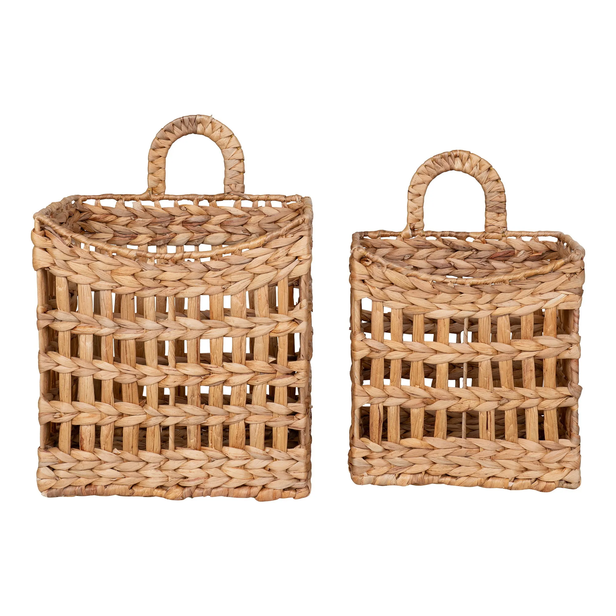 tinkaro Cala Hängekörbe Set aus Wasserhyazinthe Natur