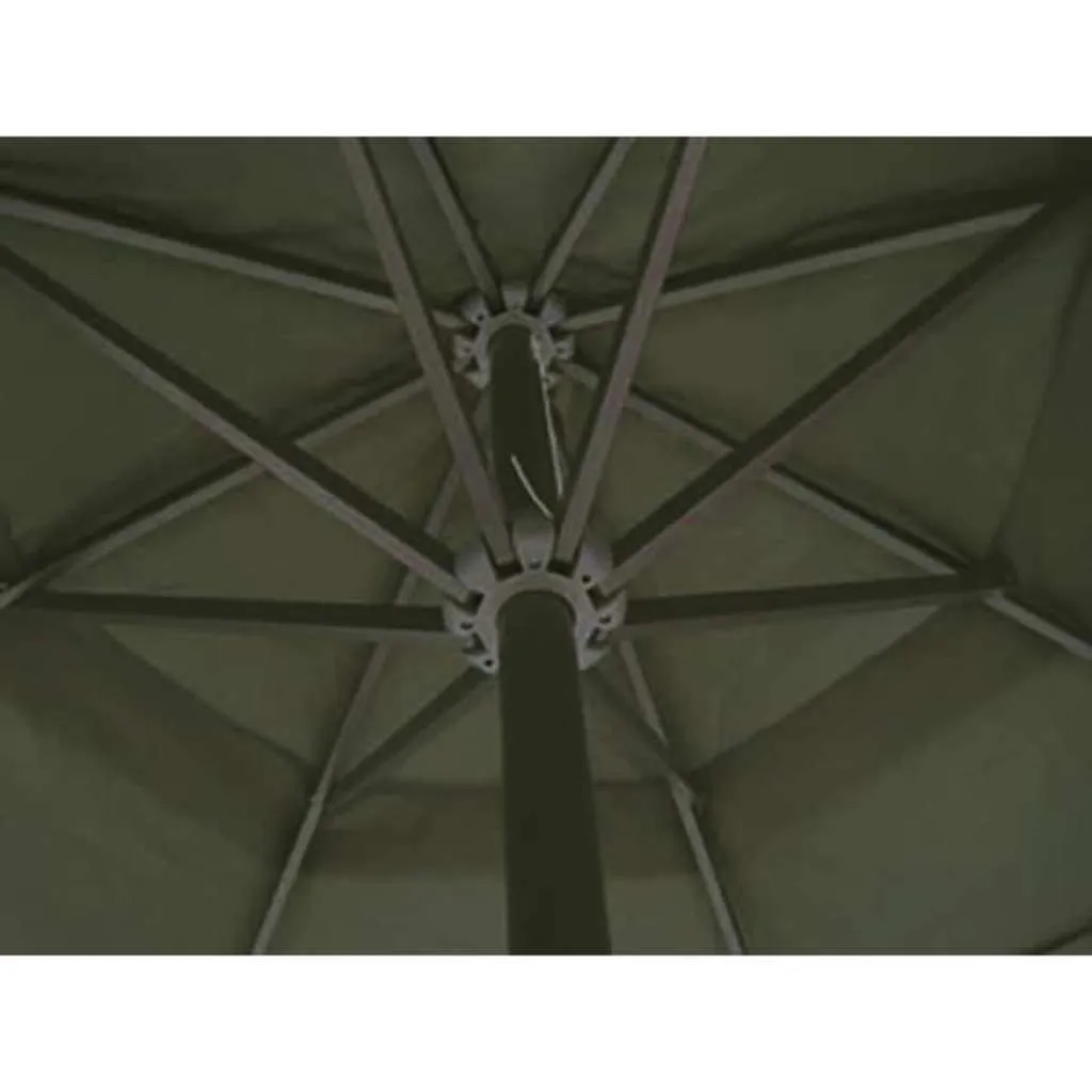 Sonnenschirm Aluminium Tragbarer Sonnenschirmständer Grün