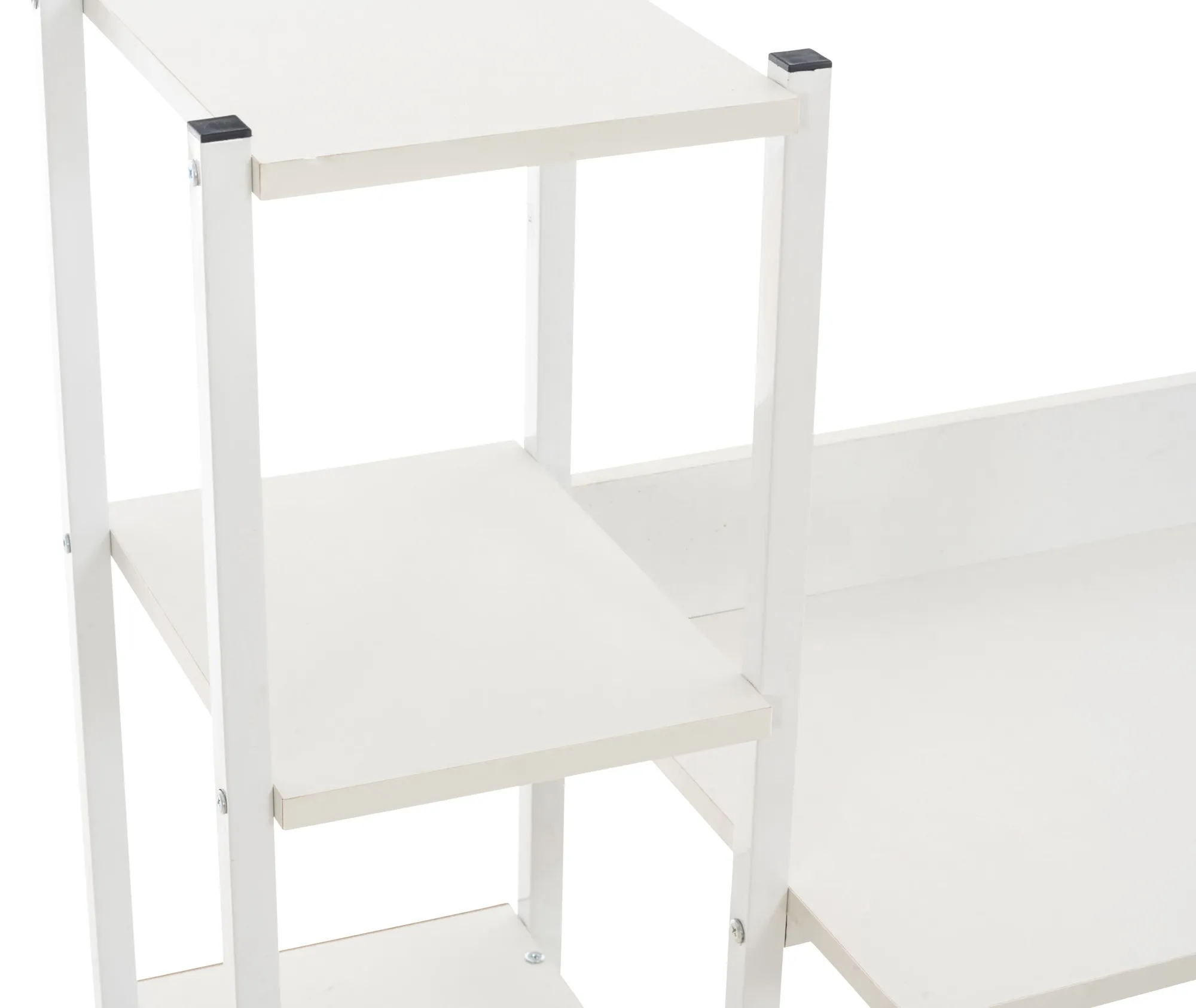 Schreibtisch Widnes 124x40x111 cm weiß/weiß