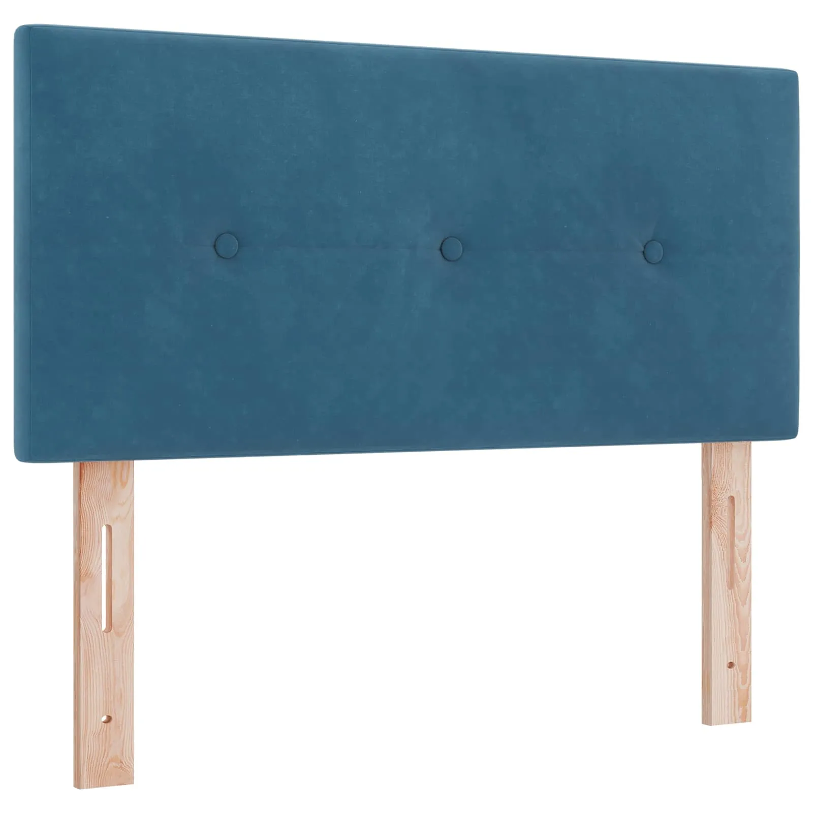 Ottoman-Bett mit Matratze 203 x 100 x 88 cm Dunkelblau
