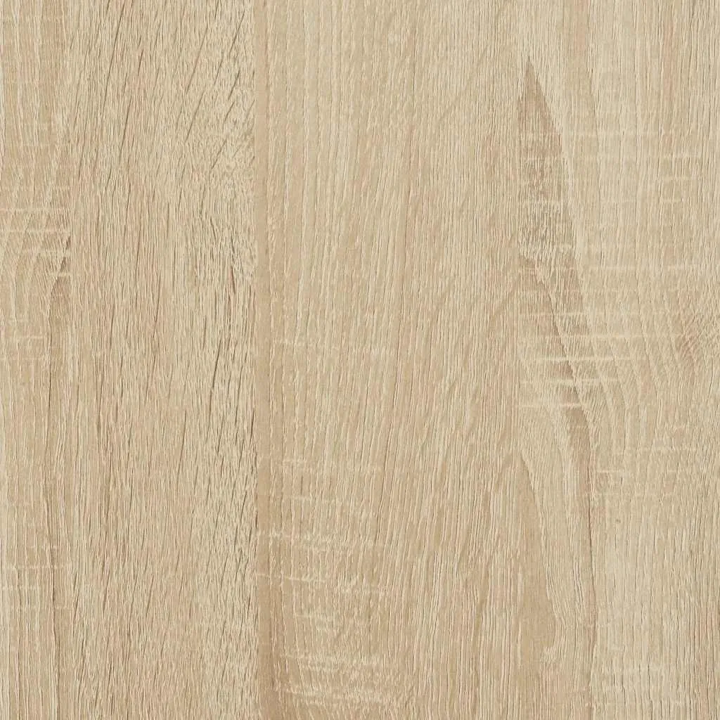 Beistelltische Set Sonoma-Eiche 45x45x45, 35x35x35 & 24x24x24 cm Massivholz