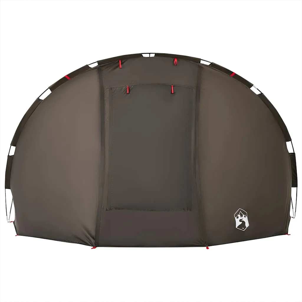 Angelzelt Campingzelt 307x290x170 cm Braun wasserdicht winddicht