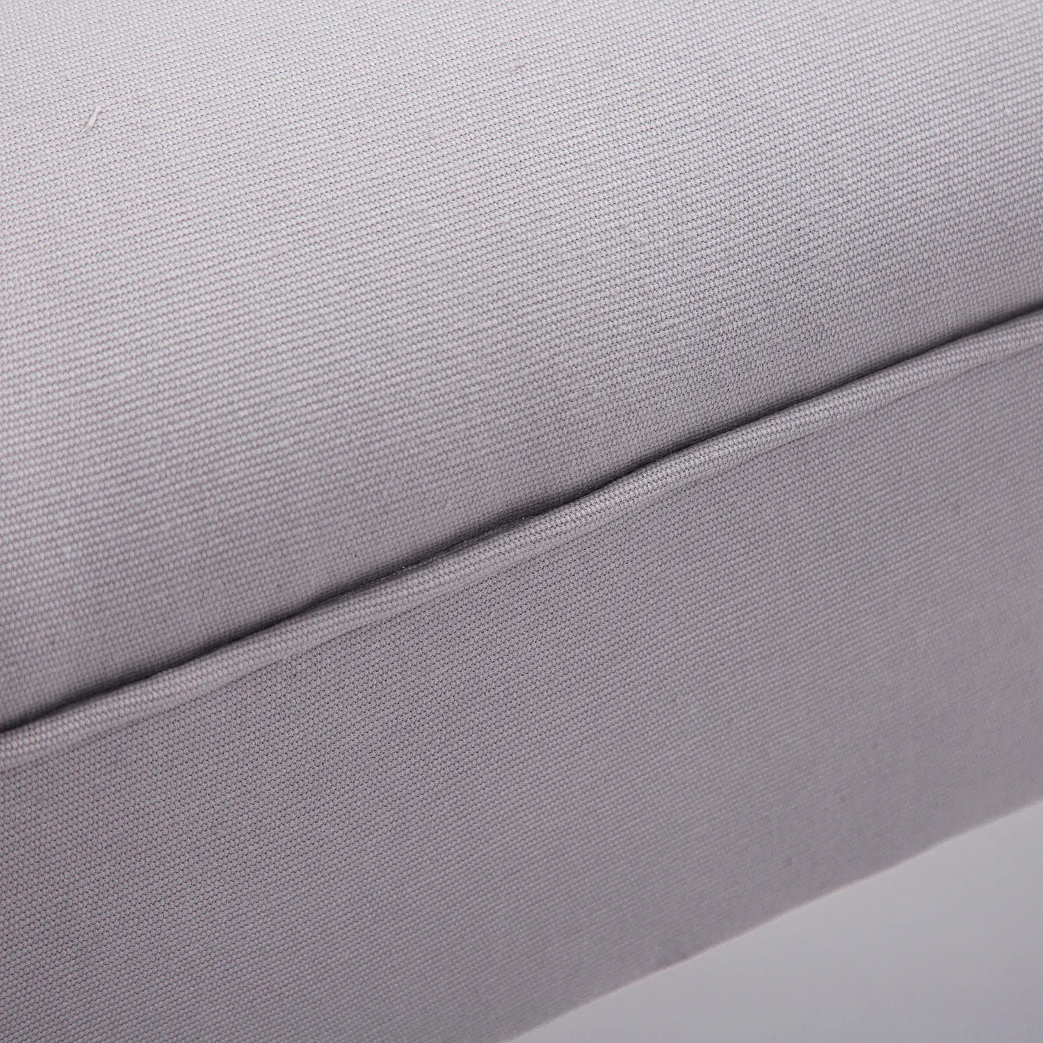 Sitzbank Grau 102L x 36B x 51H cm mit weicher Polsterung