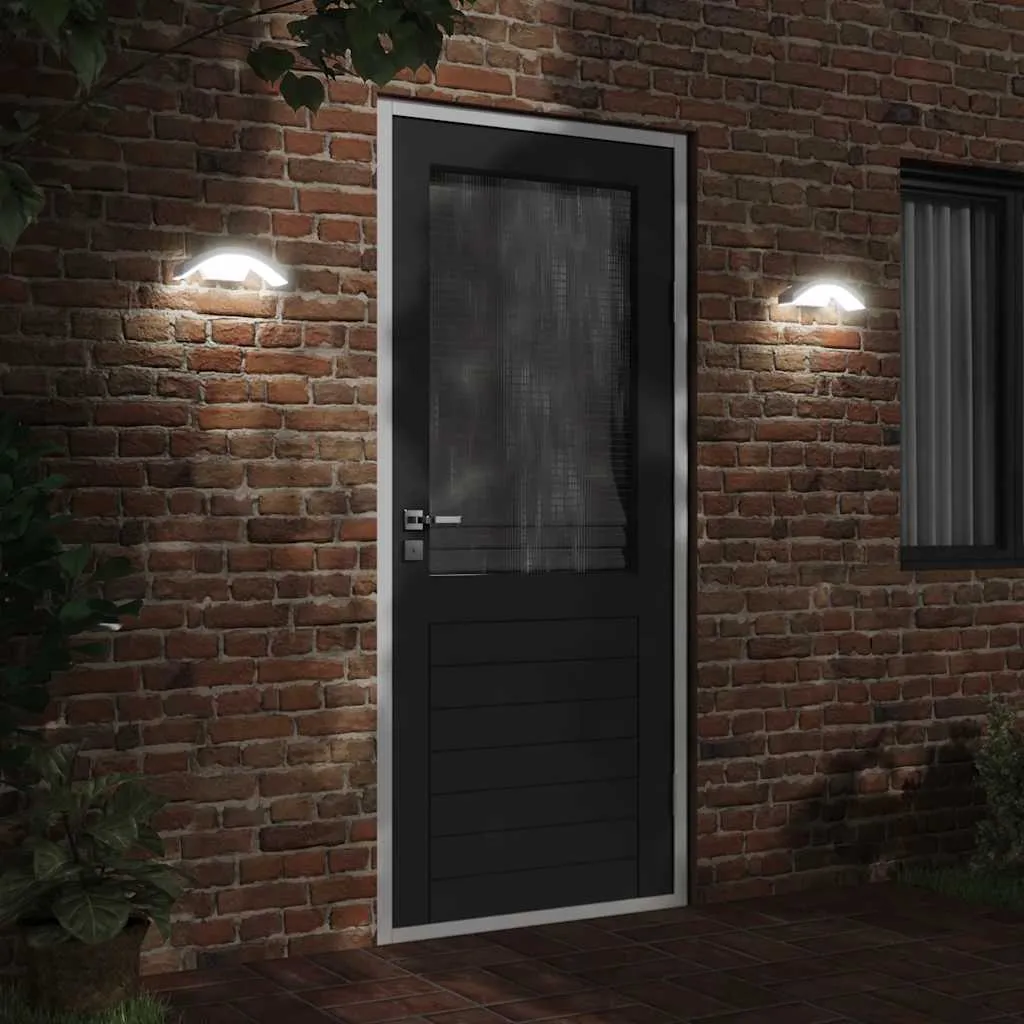 LED Außenwandleuchten Weiß 27,5 x 7 x 10 cm wetterfest IP54