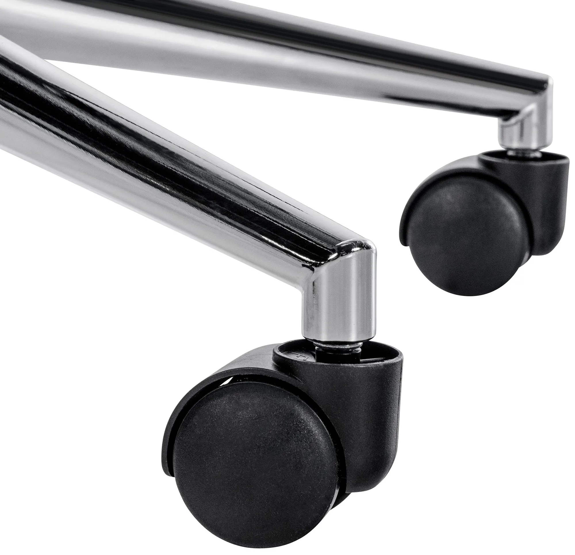 Bürostuhl Gestell 74x74x39-44,5 cm Chrom